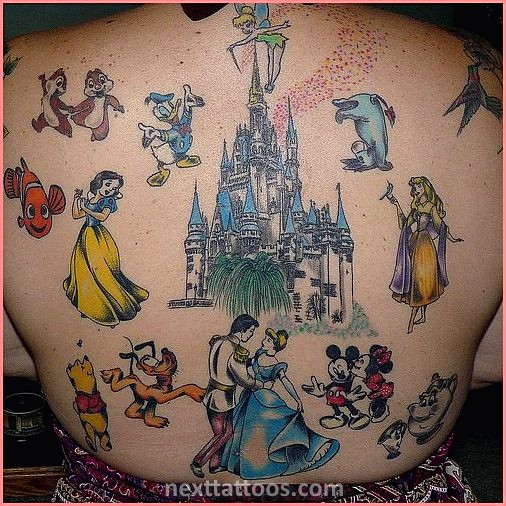 Cartoon Character Tattoos Disney