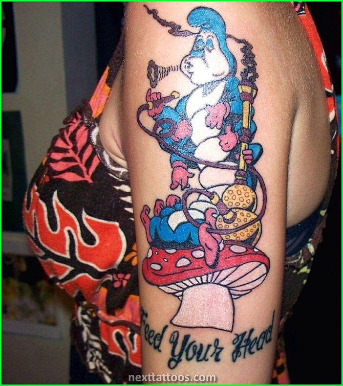 Alice in Wonderland Character Tattoos