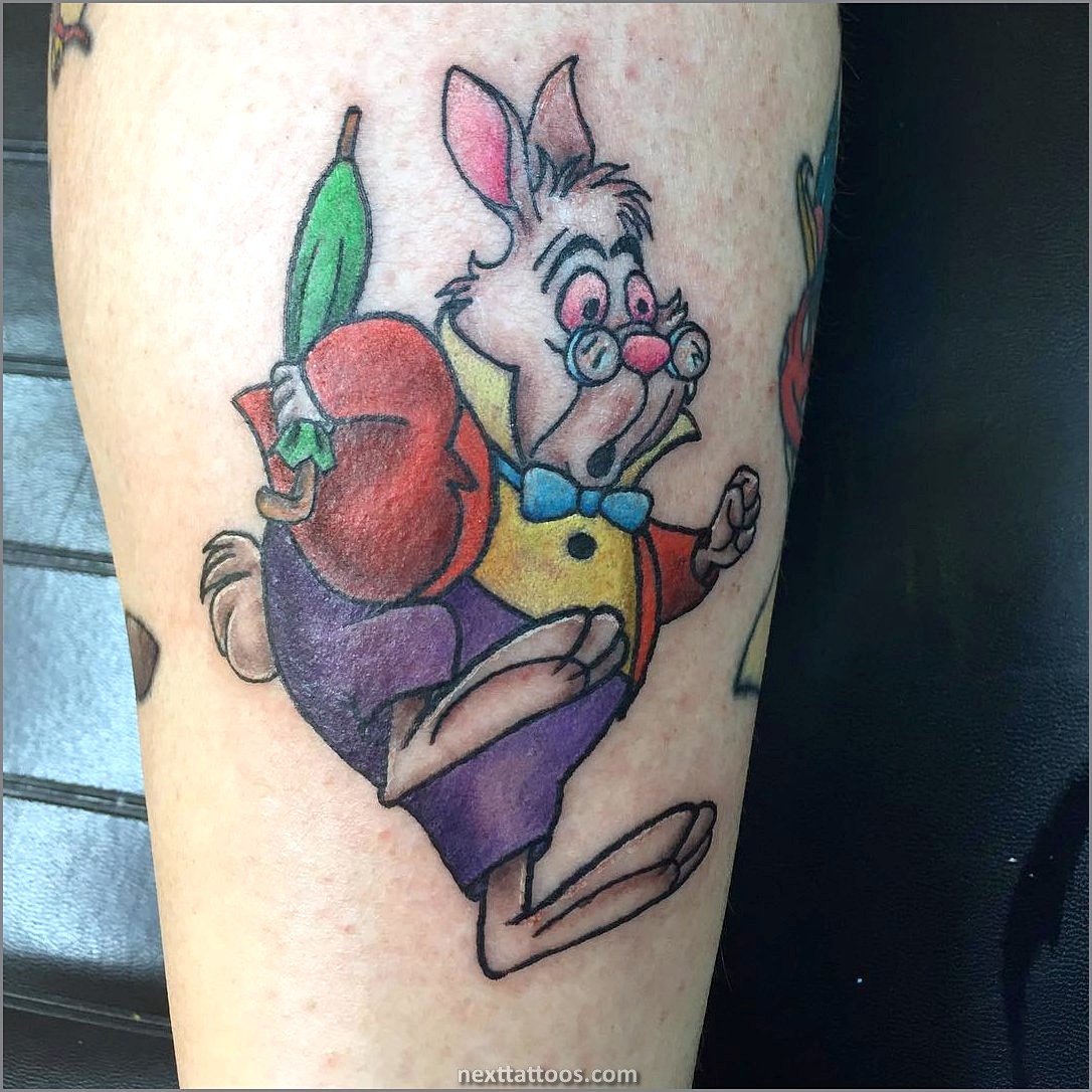 Alice in Wonderland Character Tattoos