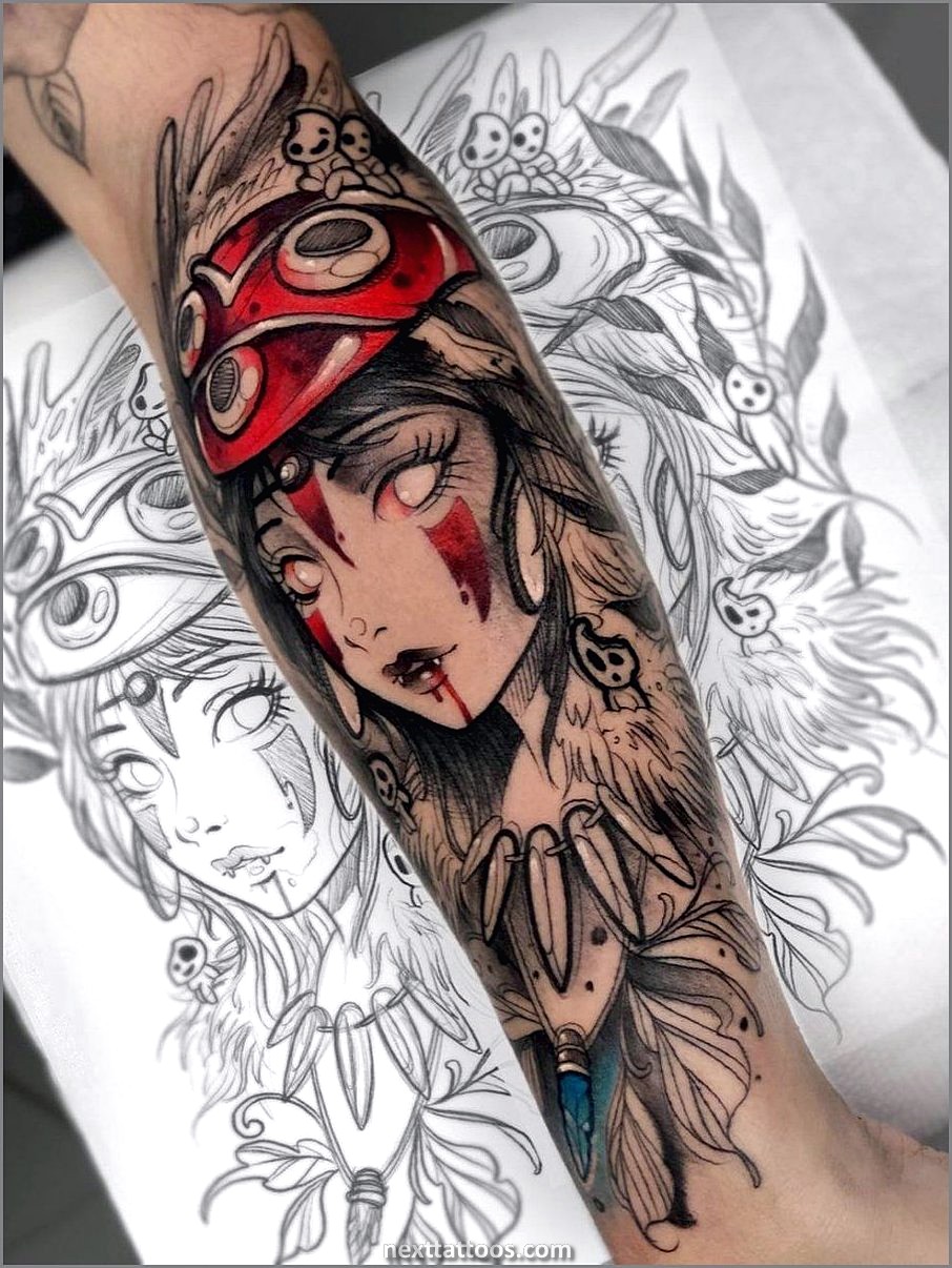 Animated Character Tattoos