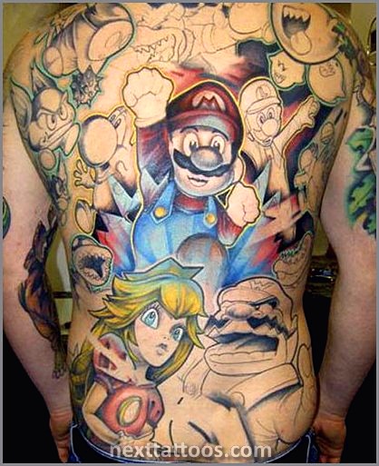 Animated Character Tattoos