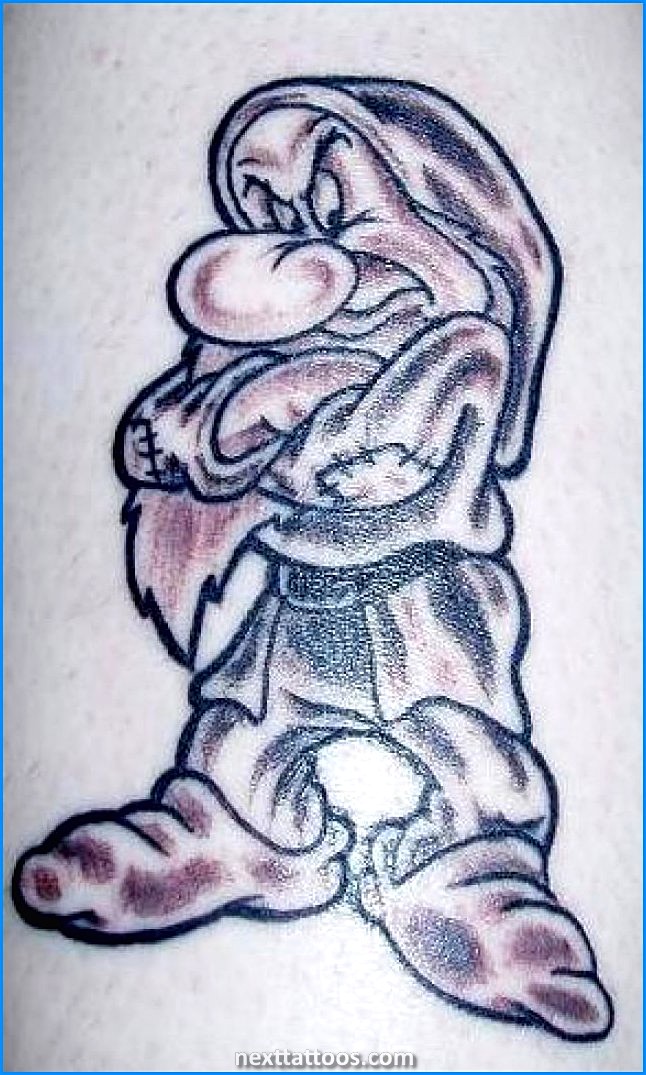 Cartoon Character Tattoos Drawings
