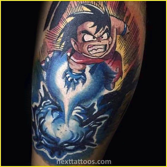 Anime Character With Tattoos on Arm