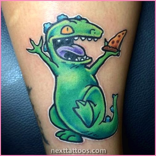 90s Cartoon Character Tattoos