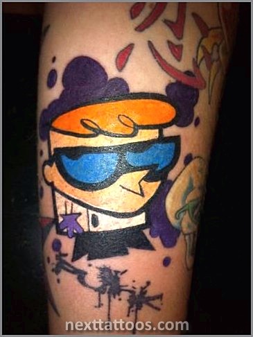 90s Cartoon Character Tattoos