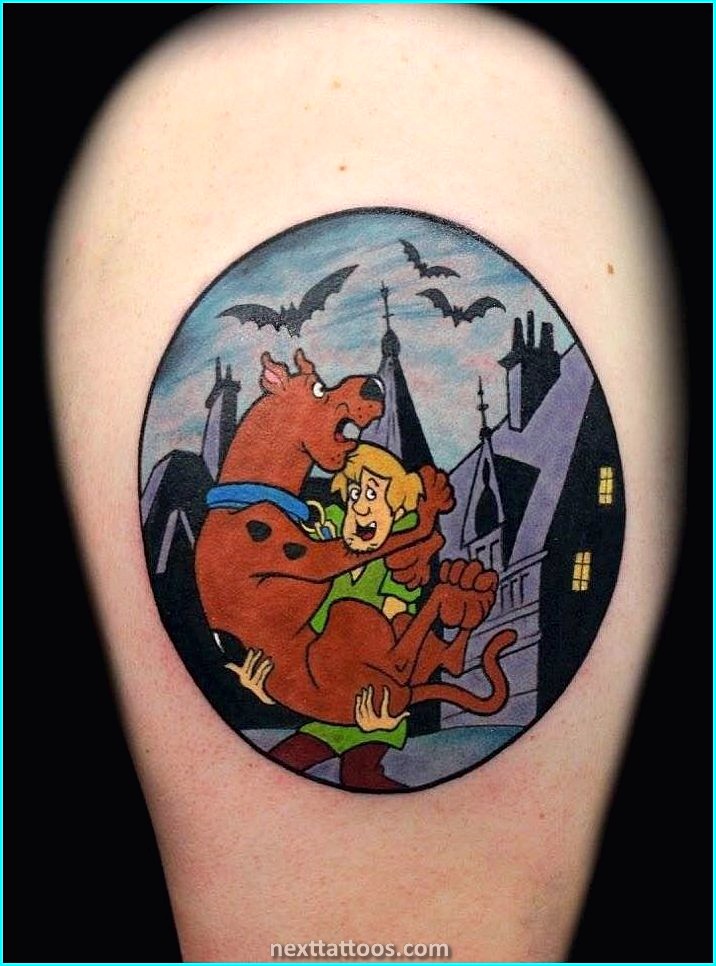 90s Cartoon Character Tattoos