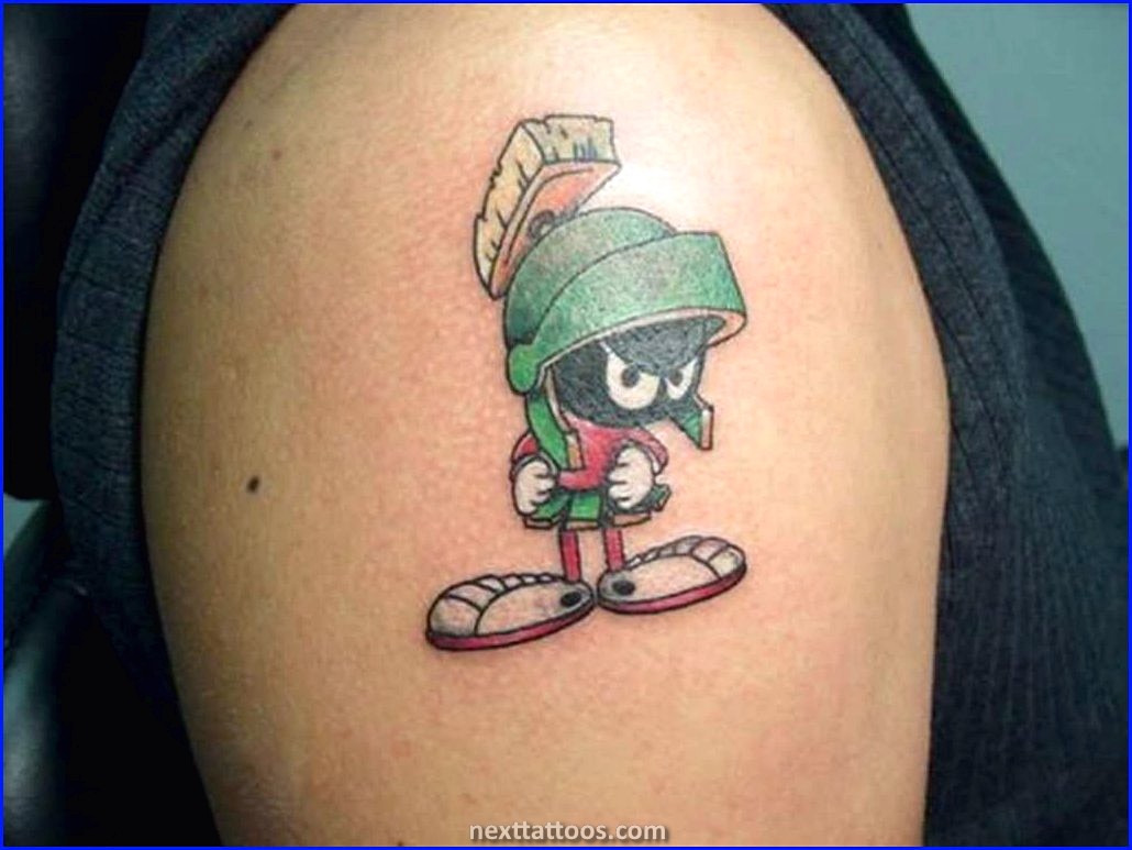 90s Cartoon Character Tattoos