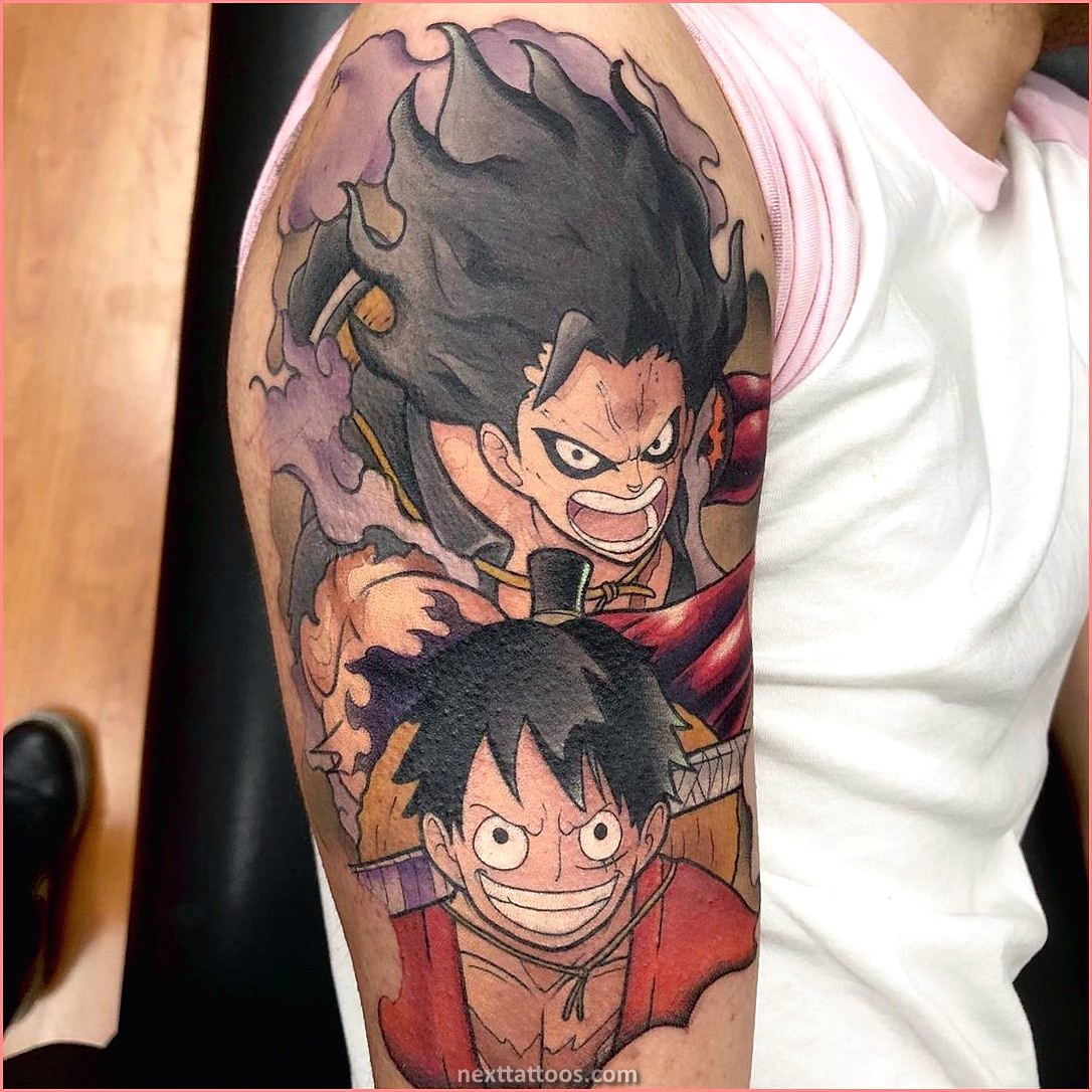 Anime Character With Snake Tattoos