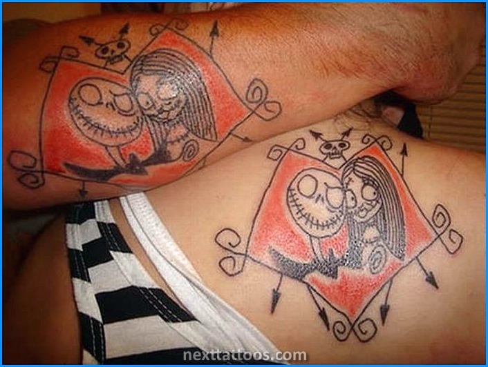 Cartoon Character Couples Tattoos