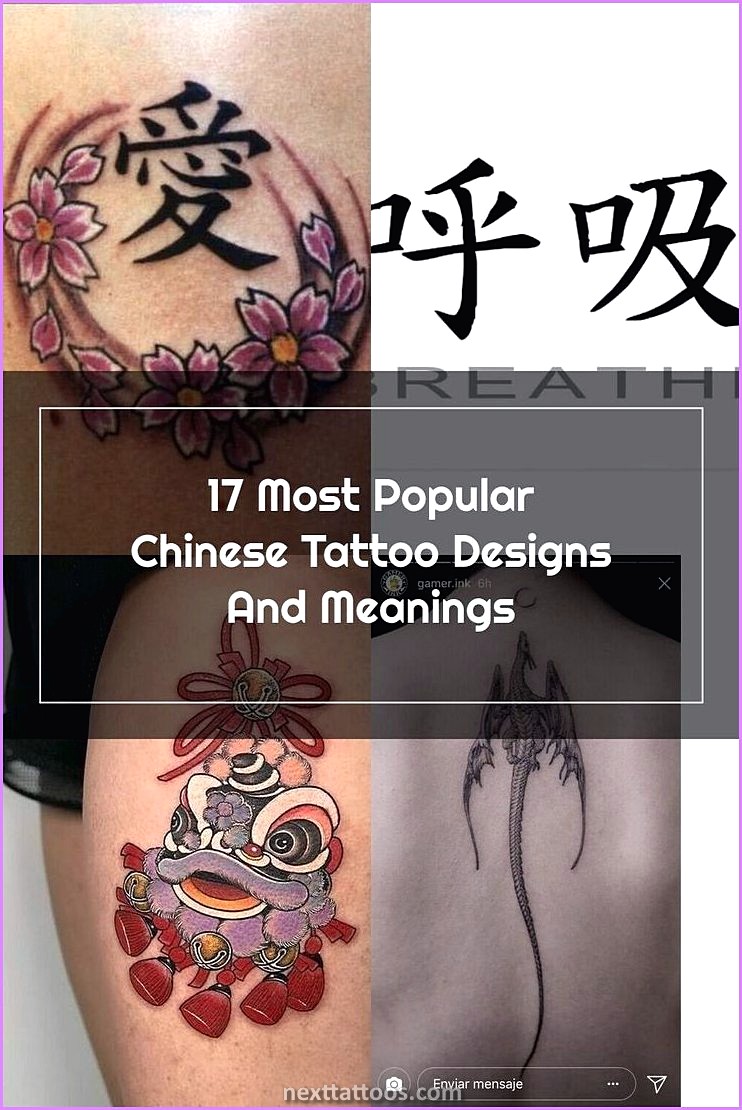 Popular Chinese Character Tattoos