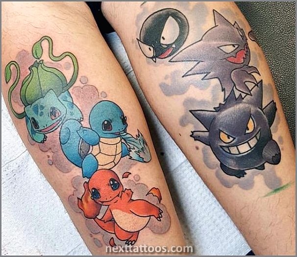 Cute Cartoon Character Tattoos For Small Tattoos