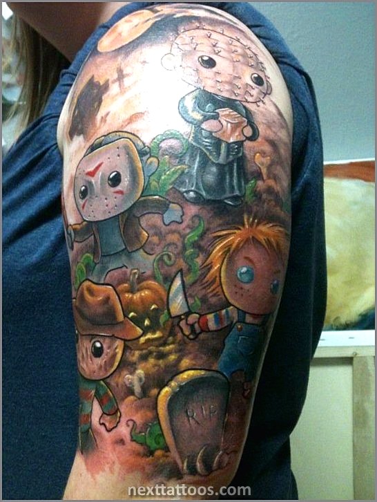 Scary Movie Character Tattoos