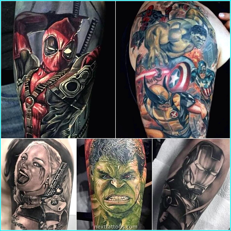 Scary Movie Character Tattoos