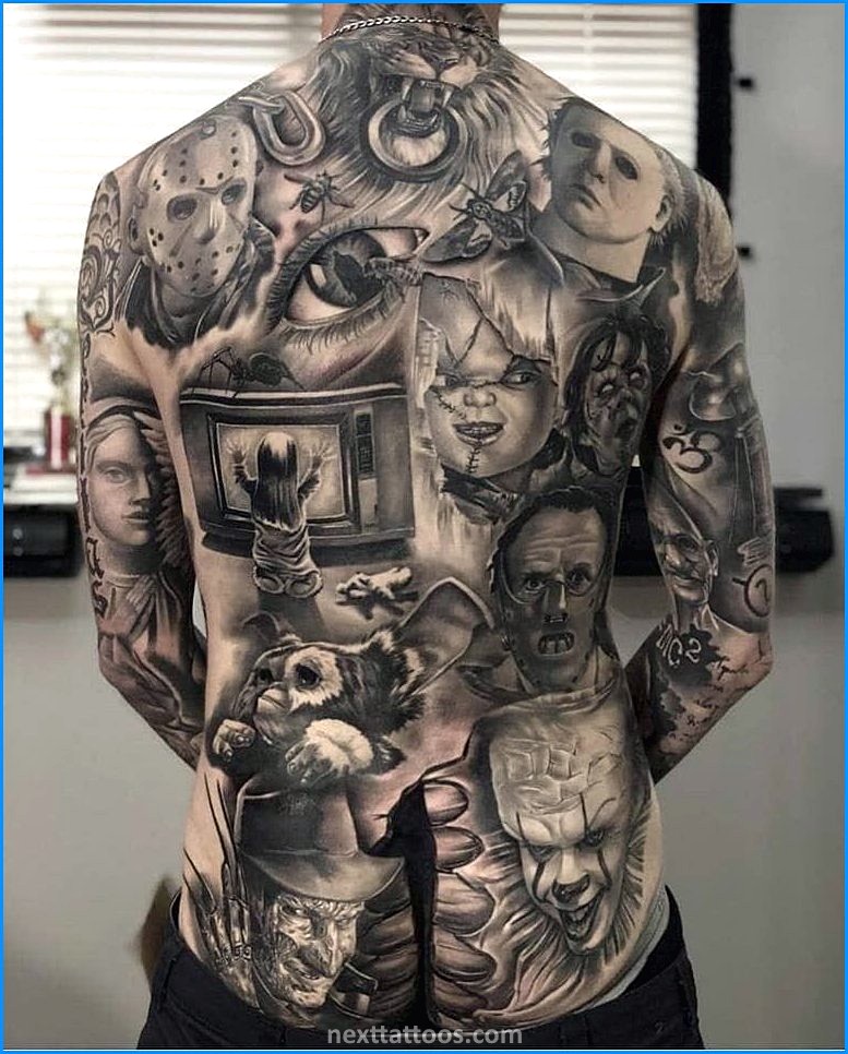 Scary Movie Character Tattoos