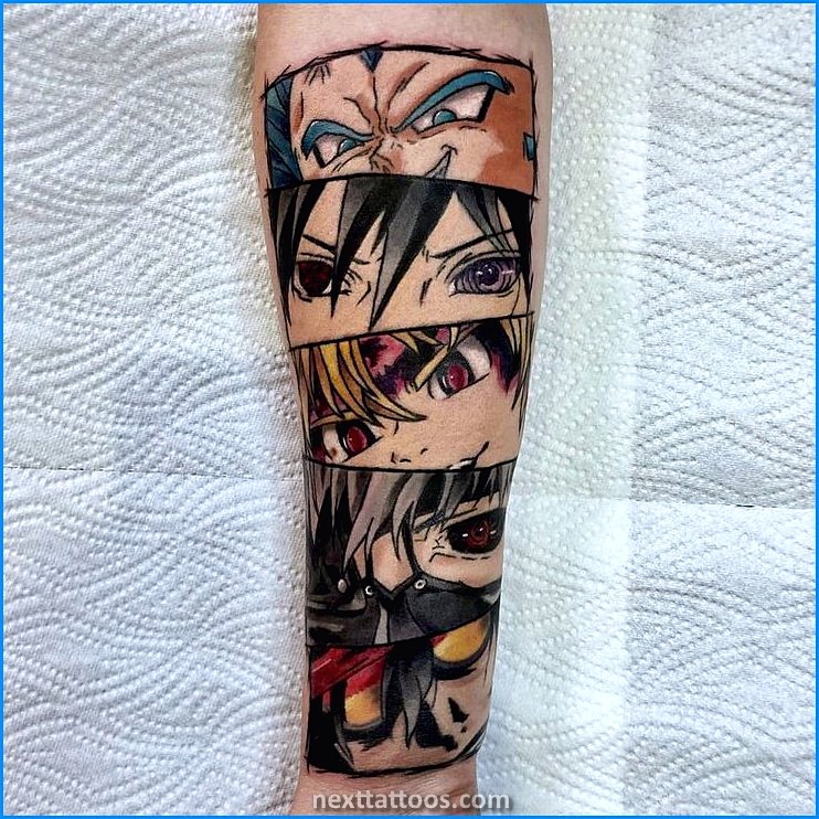 Best Anime Character Tattoos