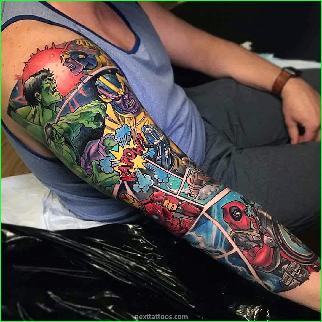 Comic Book Character Tattoos - Get More Than One