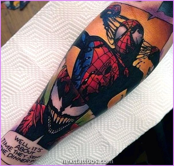 Comic Book Character Tattoos - Get More Than One