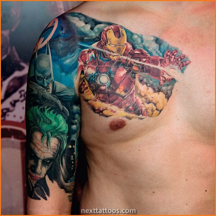 Comic Book Character Tattoos - Get More Than One