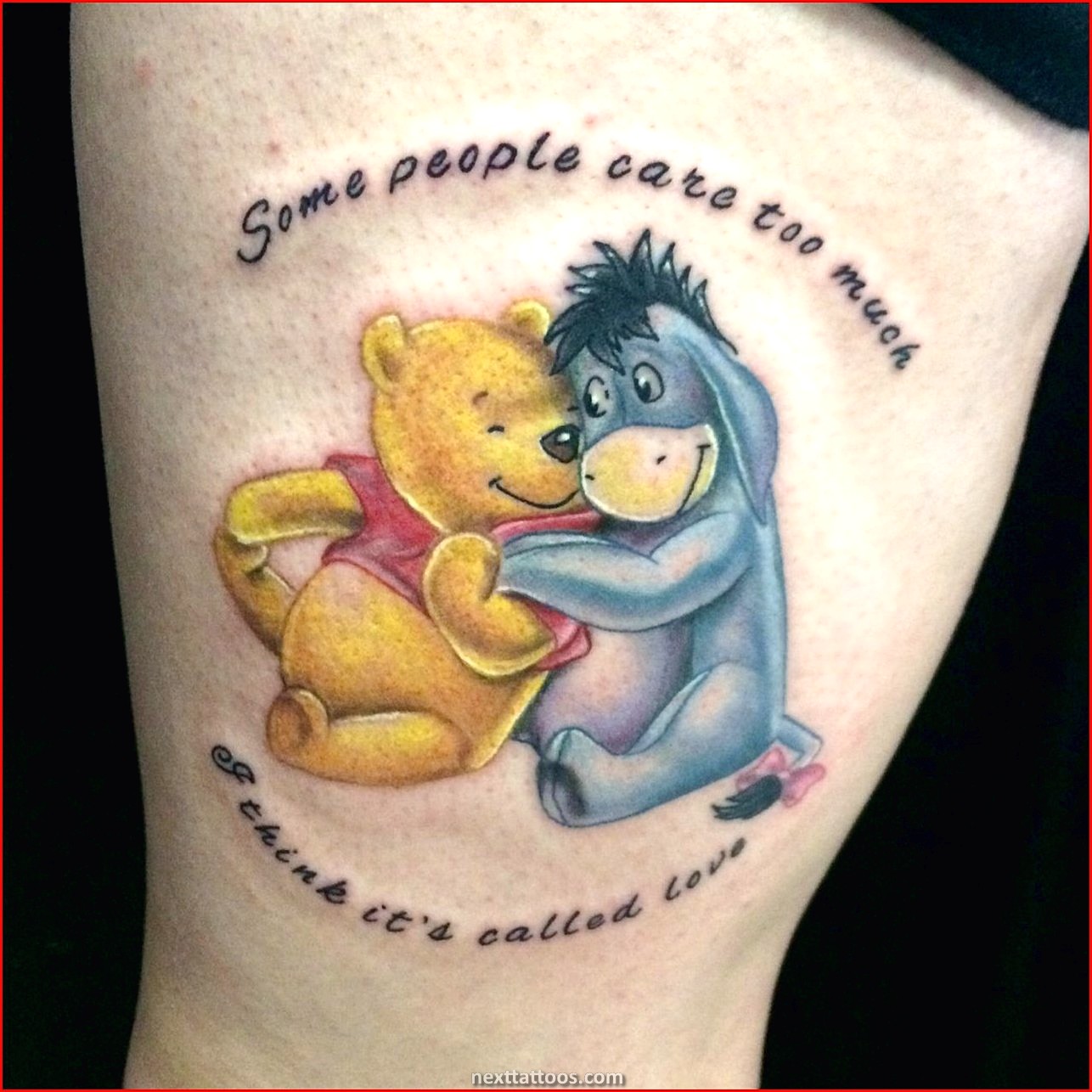 Winnie the Pooh Character Tattoos