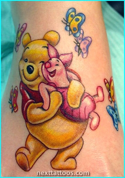 Winnie the Pooh Character Tattoos