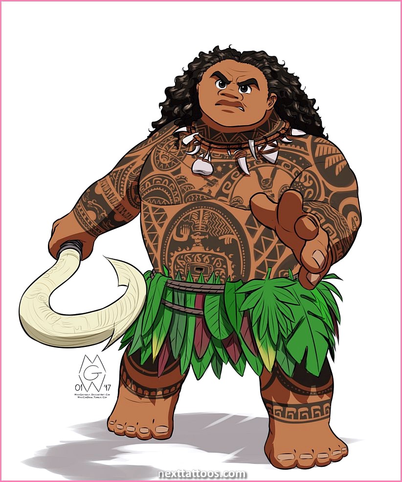 Maui Character Tattoos