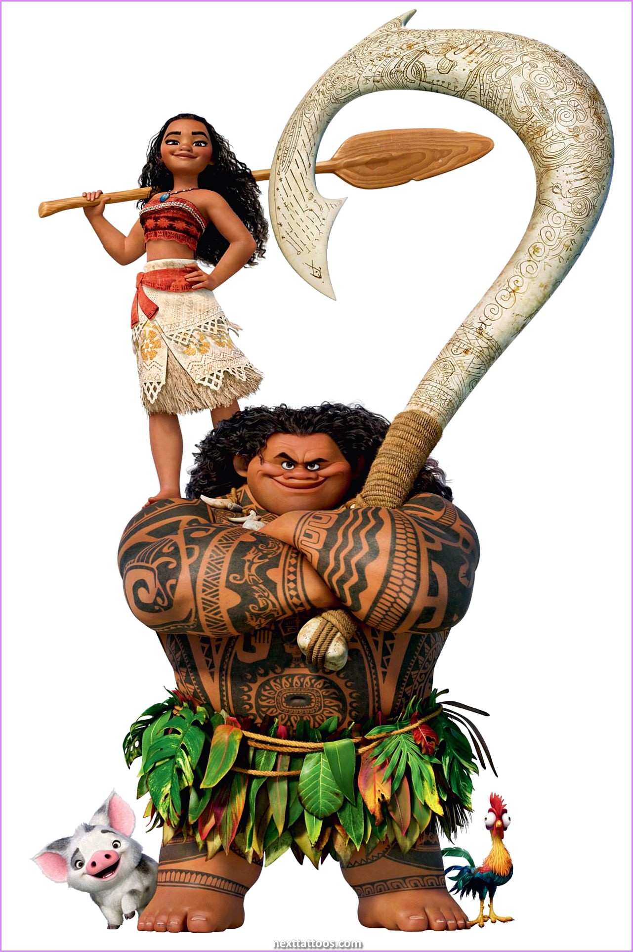 Maui Character Tattoos