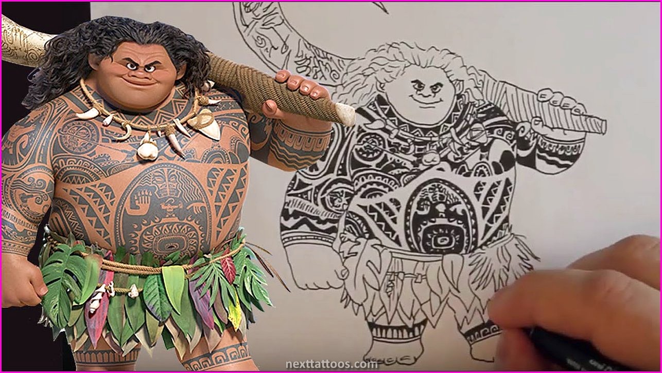 Maui Character Tattoos