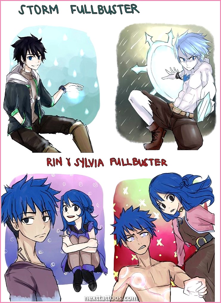 Fairy Tail Character Tattoos