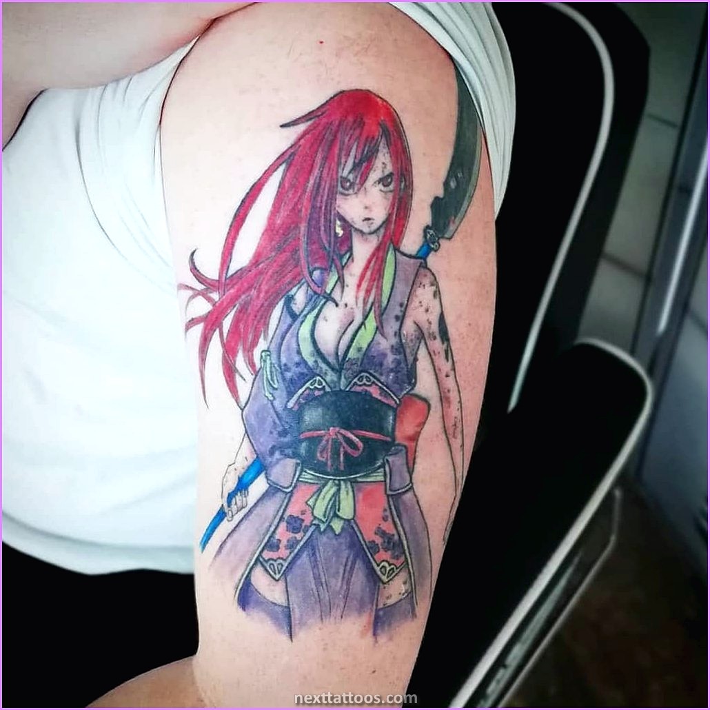 Fairy Tail Character Tattoos