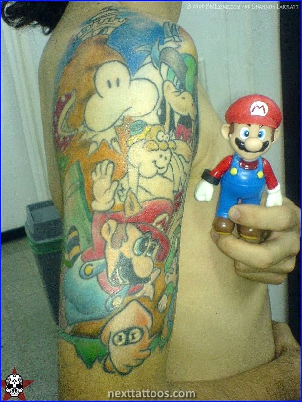 Video Game Character Tattoos