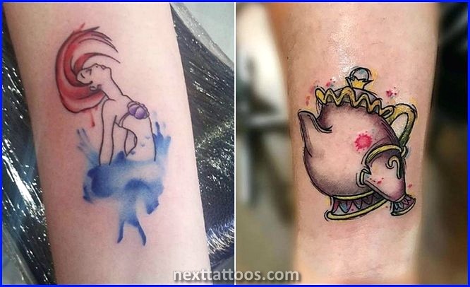 Small Disney Character Tattoos