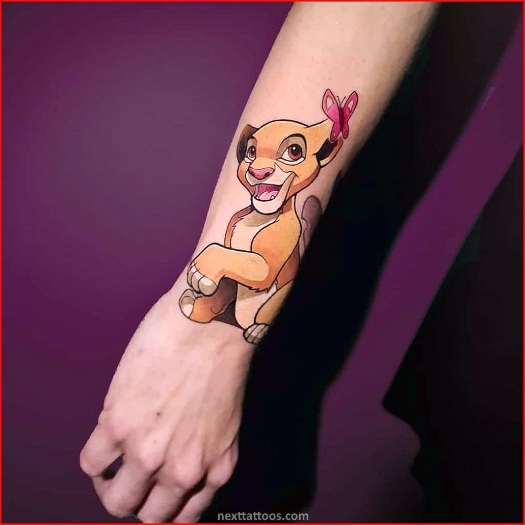 Small Disney Character Tattoos