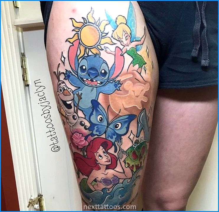 Disney Character Tattoos