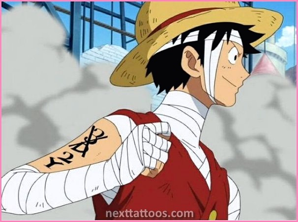 One Piece Character Tattoos