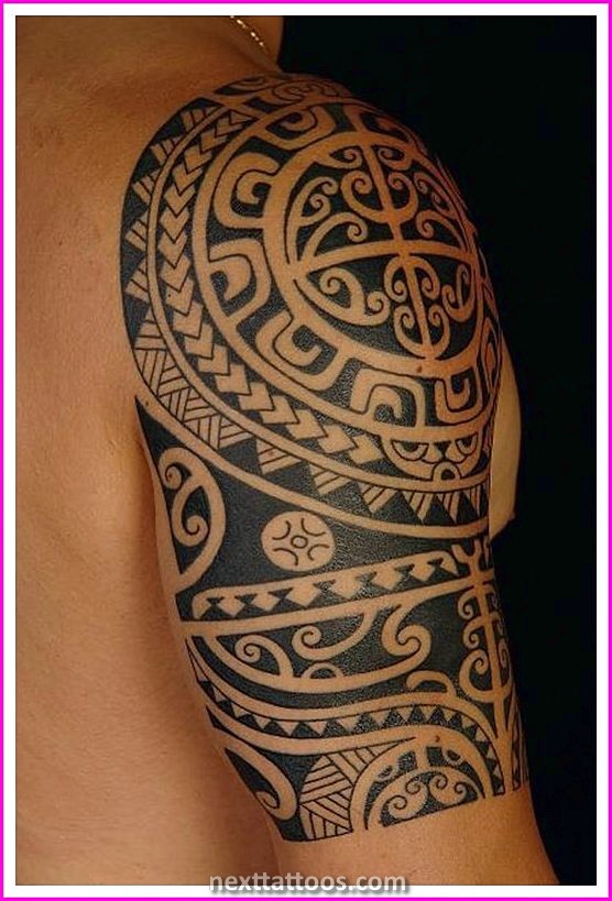 Mens Tribal Arm Tattoos Pictures