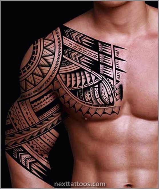 Mens Tribal Arm Tattoos Pictures