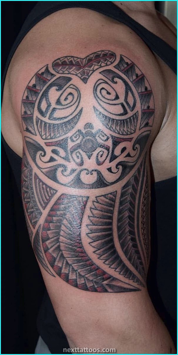 Mens Tribal Arm Tattoos Pictures