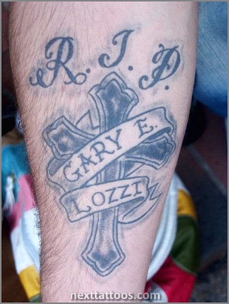 RIP Tattoos on Arms