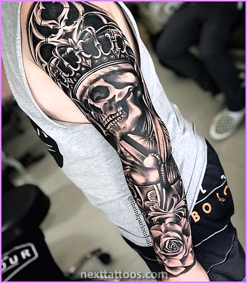 Side Arm Tattoos For Guys