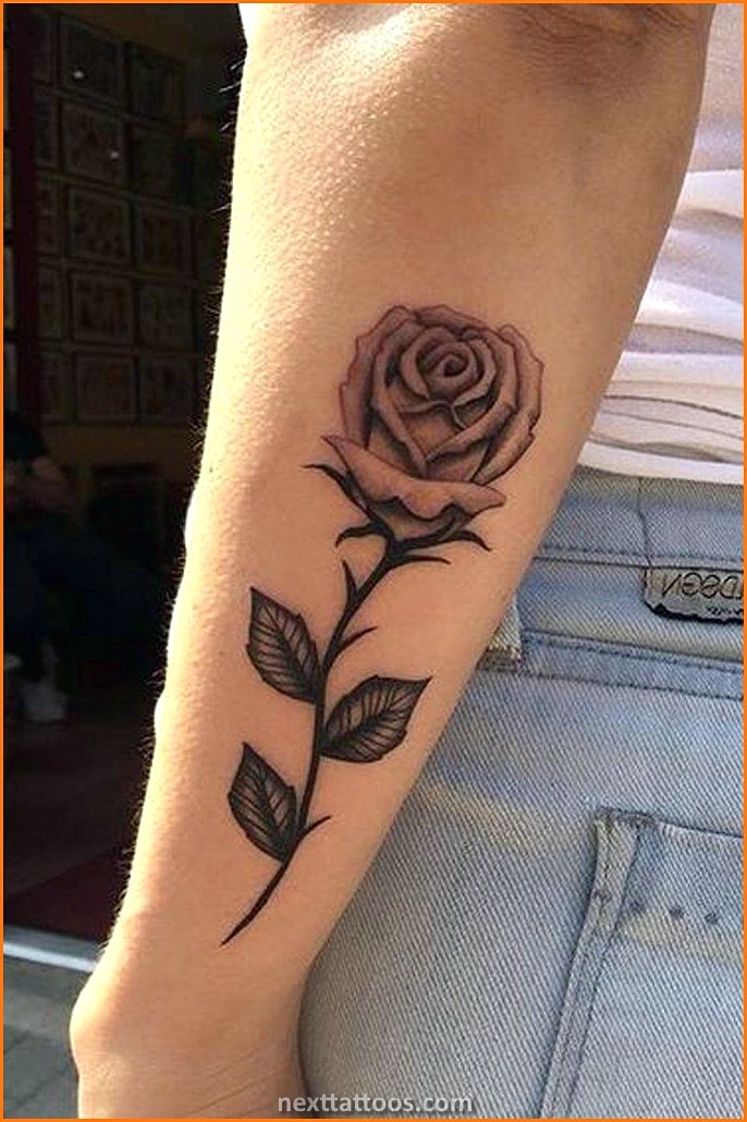 Flower Arm Tattoos For Guys and Women