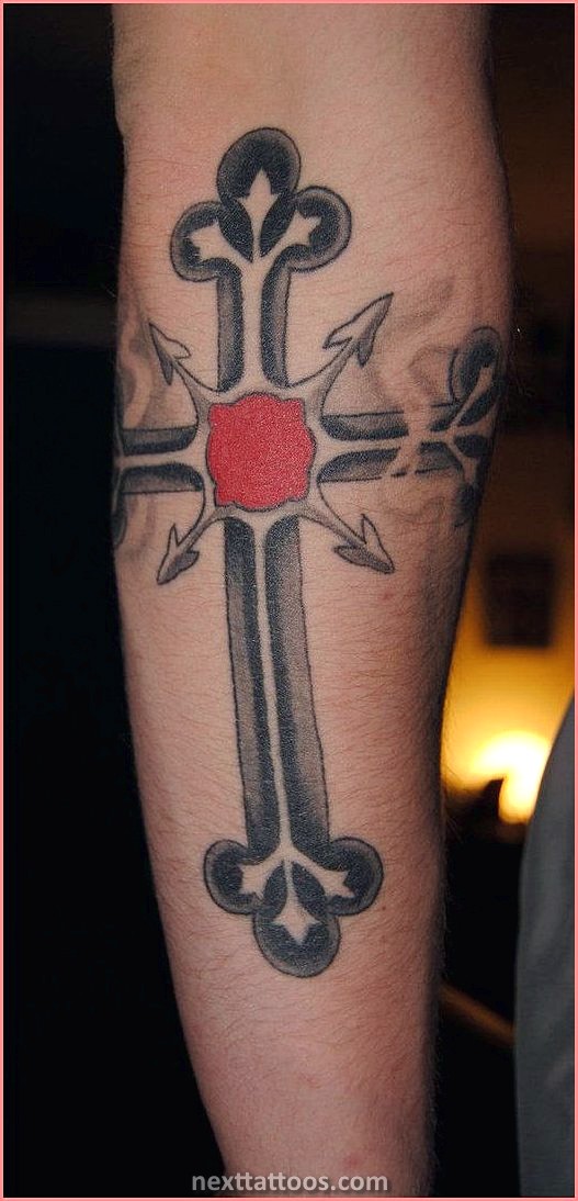 Arm Cross Tattoos - Why Arm Cross Tattoos With Clouds Are Popular