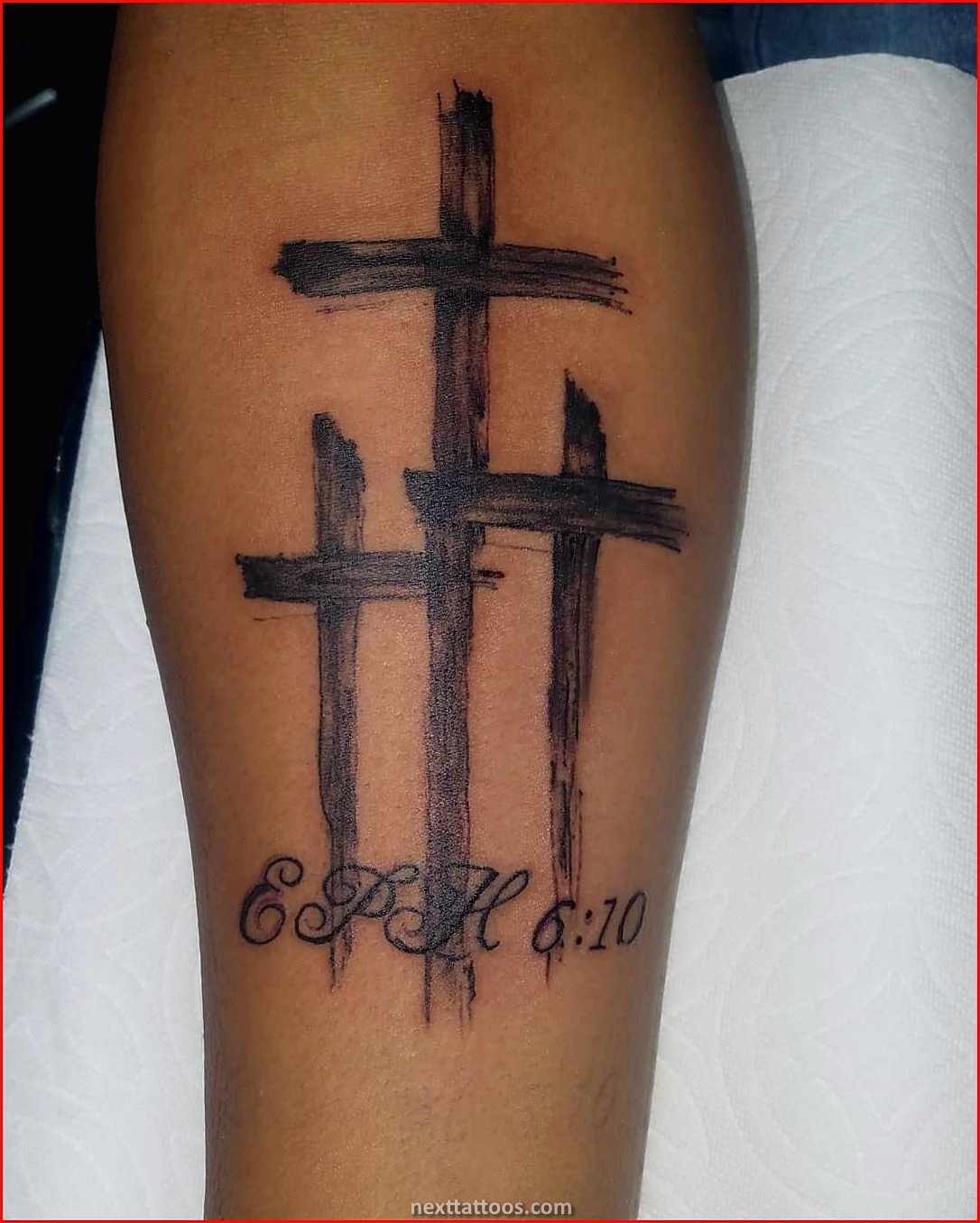 Arm Cross Tattoos - Why Arm Cross Tattoos With Clouds Are Popular