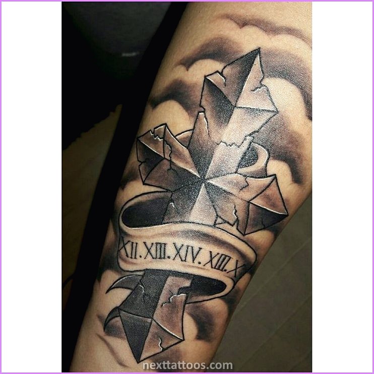 Arm Cross Tattoos - Why Arm Cross Tattoos With Clouds Are Popular