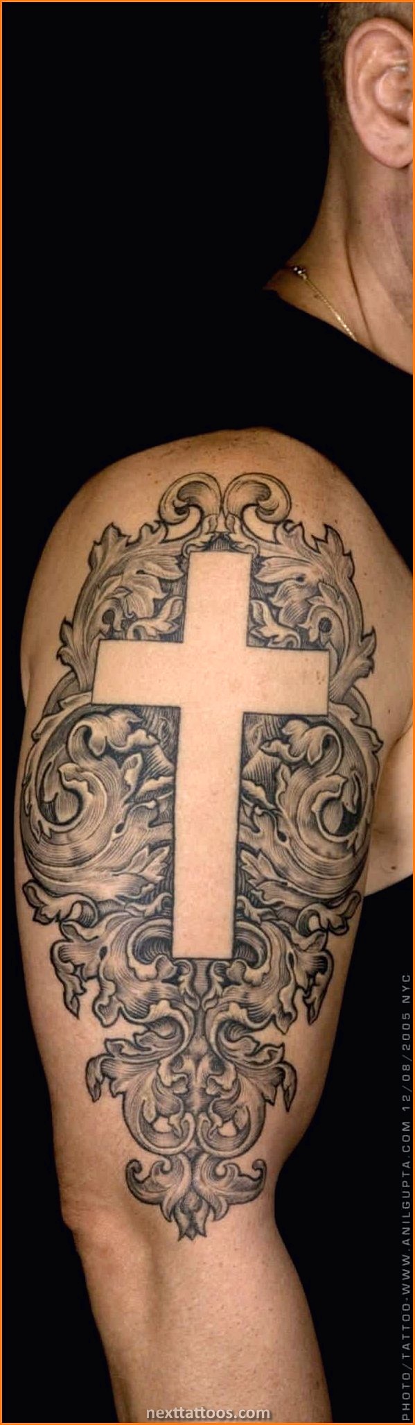 Arm Cross Tattoos - Why Arm Cross Tattoos With Clouds Are Popular