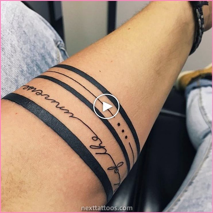 Arm Band Tattoos For Guys