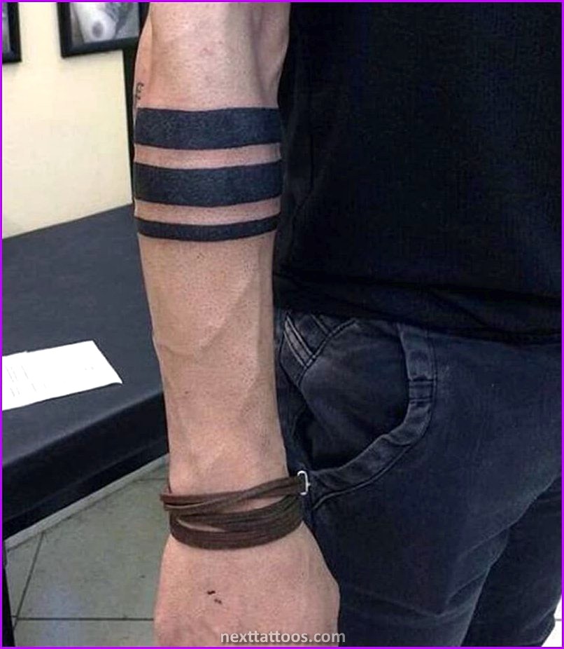 Arm Band Tattoos For Guys