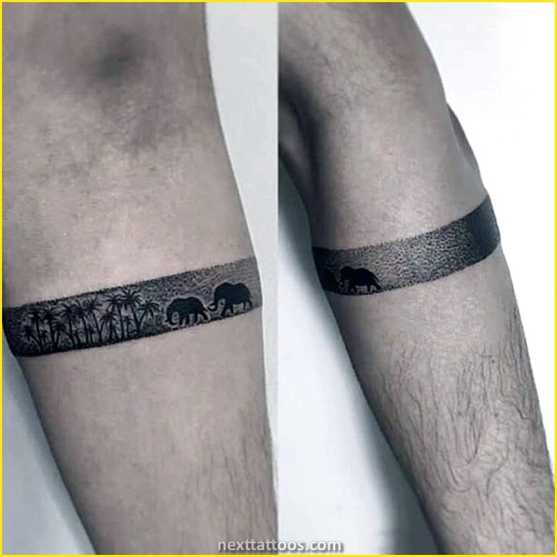 Arm Band Tattoos For Guys