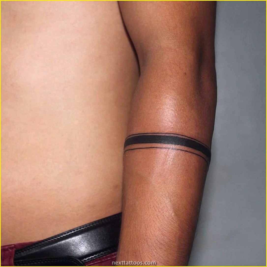 Arm Band Tattoos For Guys