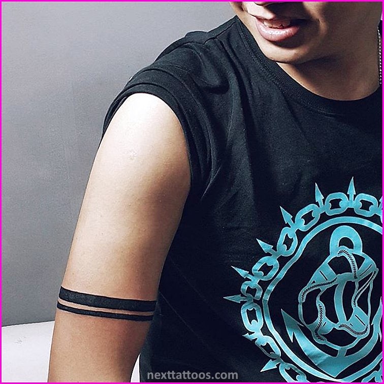 Arm Band Tattoos For Guys