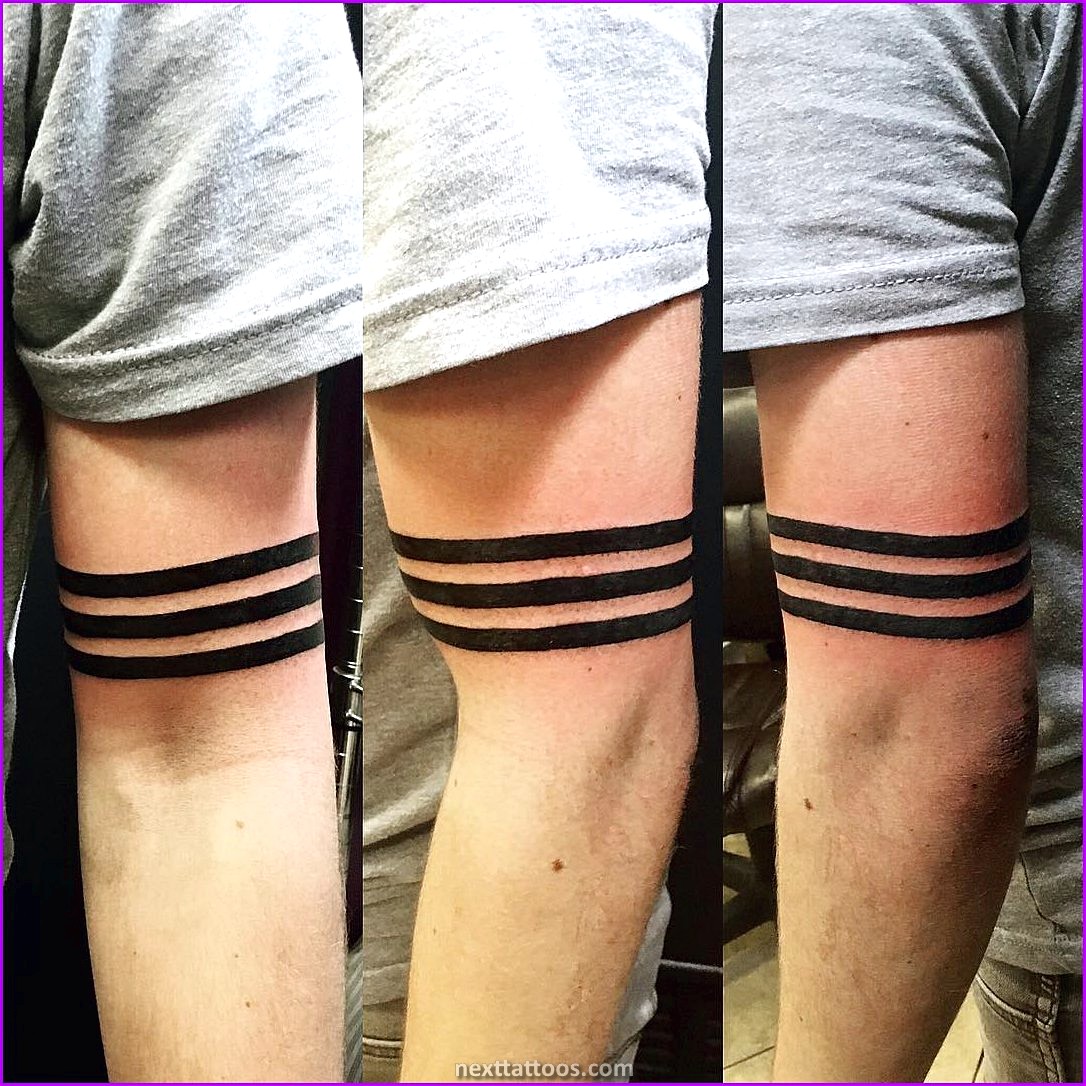 Arm Band Tattoos For Guys